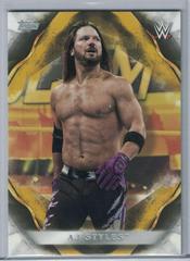 AJ Styles [Gold] Wrestling Cards 2017 Topps WWE Undisputed Prices