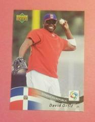 David Ortiz Baseball Cards 2006 Upper Deck World Baseball Classic Prices