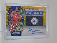 Maurice Cheeks [Gold] #57 Basketball Cards 2023 Panini Prizm Fast Break Autograph Prices
