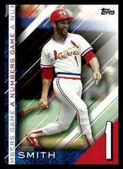 Ozzie Smith #NG-21 Baseball Cards 2020 Topps Update A Numbers Game Prices