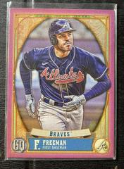 Freddie Freeman [Mauve] #1 Baseball Cards 2021 Topps Gypsy Queen Prices