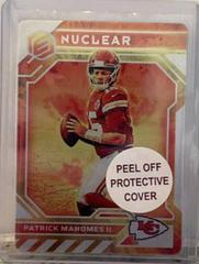 Patrick Mahomes II #NUC-11 Football Cards 2022 Panini Elements Nuclear Prices
