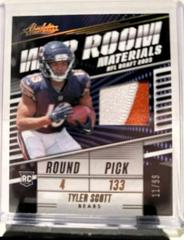 Tyler Scott [Gold] #WR-TSC Football Cards 2023 Panini Absolute War Room Materials Prices