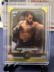 Santiago Ponzinibbio [Gold] Ufc Cards 2019 Topps UFC Museum Collection Autographs Prices