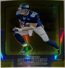 Jeremy Shockey [Gold Refractor] #103 Football Cards 2006 Topps Finest Prices