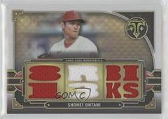 Shohei Ohtani #TTR-SHO1 Baseball Cards 2022 Topps Triple Threads Relics Prices