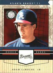Adam LaRoche [Star Ruby] #91 Baseball Cards 2003 Fleer Patchworks Prices