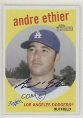 Andre Ethier [Black Back] #9 Baseball Cards 2008 Topps Heritage Prices