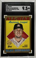 Alex Bregman [Gold] Baseball Cards 2023 Topps 1988 All Star Prices