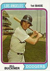 Bill Buckner #505 Baseball Cards 1974 Topps Prices