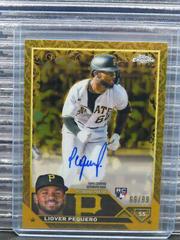 Liover Peguero #CGA-LP Baseball Cards 2023 Topps Gilded Collection Chrome Gold Etch Autographs Prices
