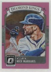 Nick Markakis [Pink] Baseball Cards 2016 Panini Donruss Optic Prices