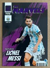 Lionel Messi [Purple] Soccer Cards 2022 Panini Donruss Net Marvels Prices