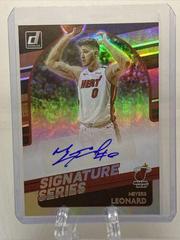 Meyers Leonard Basketball Cards 2020 Donruss Signature Series Prices