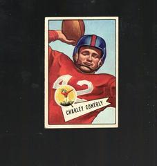Charley Conerly #63 Football Cards 1952 Bowman Small Prices