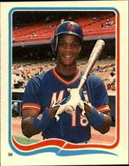 Darryl Strawberry #36 Baseball Cards 1985 Fleer Star Stickers Prices
