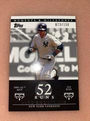 Alex Rodriguez #36 Baseball Cards 2007 Topps Moments & Milestones Prices
