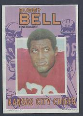 Bobby Bell Football Cards 1971 Topps Pin Ups Prices