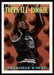 Shaquille O'Neal #152 Basketball Cards 1993 Topps Prices