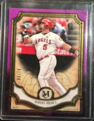 Albert Pujols [Amethyst] #35 Baseball Cards 2018 Topps Museum Collection Prices