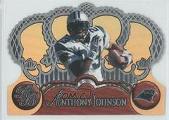 Anthony Johnson [Gold Holofoil] #21 Football Cards 1997 Pacific Crown Royale Prices