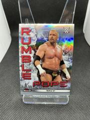 Triple H Wrestling Cards 2021 Topps Finest WWE Rumble Pops Prices