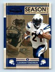 LaDainian Tomlinson #80 Football Cards 2008 Playoff Contenders Prices