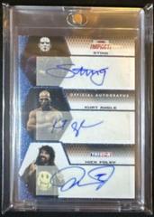 Kurt Angle [Blue] #IA-37 Wrestling Cards 2009 TriStar TNA Impact Autograph Prices
