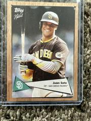 Juan Soto [Shipwreck Wood] #21 Baseball Cards 2022 Topps X Naturel 1952 Prices