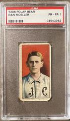Dan Moeller Baseball Cards 1909 T206 Polar Bear Prices