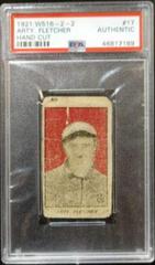 Arty. Fletcher [Hand Cut] #17 Baseball Cards 1921 W516 2 2 Prices