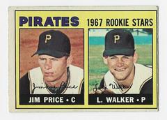 Pirates Rookies [J. Price, L. Walker] #123 Baseball Cards 1967 O Pee Chee Prices