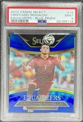 Cristiano Ronaldo [Blue Prizm] Soccer Cards 2015 Panini Select Equalizers Prices
