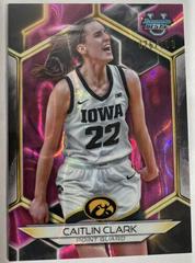 Caitlin Clark [Pink Lava Refractor] #30 Basketball Cards 2023 Bowman Best University Prices