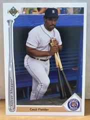 Cecil Fielder Baseball Cards 1991 Upper Deck Silver Sluggers Prices