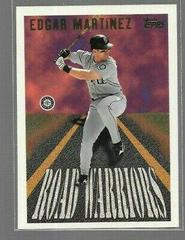 Edgar Martinez Baseball Cards 1996 Topps Road Warriors Prices