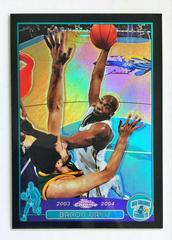 Baron Davis [Black Refractor] #29 Basketball Cards 2003 Topps Chrome Prices