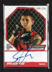 Spencer Paige Ufc Cards 2010 Topps UFC Knockout The Ultimate Fighter Autograph Prices