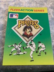 Pittsburg Pirates #NNO Baseball Cards 1990 Fleer Action Series Stickers Prices