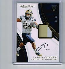 James Conner [Patch Autograph] Football Cards 2017 Panini Immaculate Collection Prices