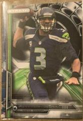 Russell Wilson [Black] Football Cards 2014 Topps Strata Prices