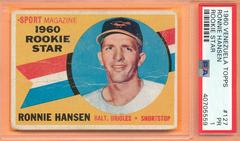 Ronnie Hansen [Rookie Star] #127 Baseball Cards 1960 Venezuela Topps Prices