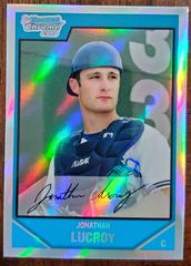Jonathan Lucroy [Refractor] #BDPP49 Baseball Cards 2007 Bowman Chrome Draft Picks & Prospects Prices