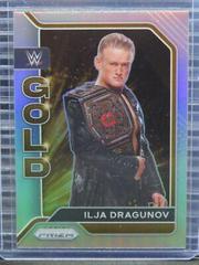 Ilja Dragunov [Silver Prizm] Wrestling Cards 2022 Panini Prizm WWE Gold Prices