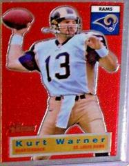 Kurt Warner [Retrofractor] #43 Football Cards 2001 Topps Heritage Prices