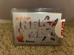 Pete Alonso Baseball Cards 2022 Topps Archives Postcards Autographs Prices