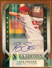 Ryne Stanek [Signature Green Ink] #9 Baseball Cards 2013 Panini Elite Extra Edition Prices