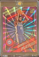Joel Embiid [Purple Laser] Basketball Cards 2020 Donruss Complete Players Prices