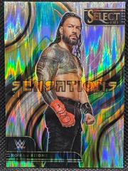 Roman Reigns [Flash] Wrestling Cards 2023 Panini Select WWE Sensations Prices