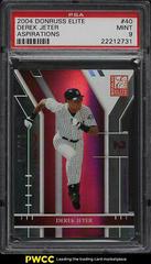 Derek Jeter [Aspirations] #40 Baseball Cards 2004 Donruss Elite Prices